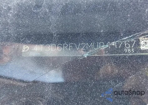 2021 Toyota Rav4 Hybrid Limited z USA, uszkodzony, nr VIN 4T3D6RFV2MU011767